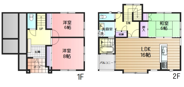 【間取り】 | 伊豆高原分譲地　戸建