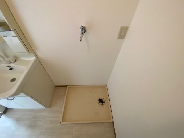 パールハイツ津田沼の設備|広い洗面スペース