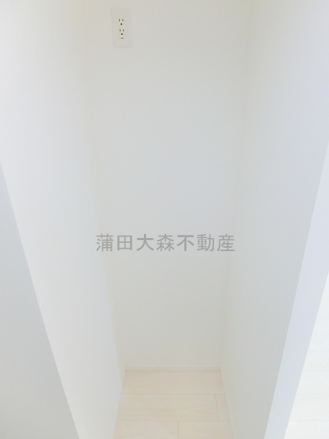 LUORE池上のキッチン|冷蔵庫置き場