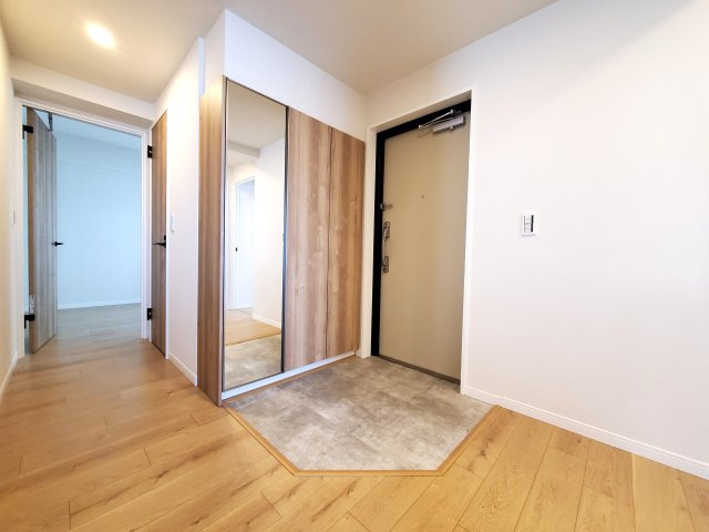 パークフィールドみさと3街区2号館の玄関|毎日通る玄関はこちらです