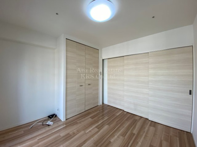 【寝室】 | エスライズ西本町Ⅱ | 7.0帖の寝室部分♪大きなクローゼットがあります！