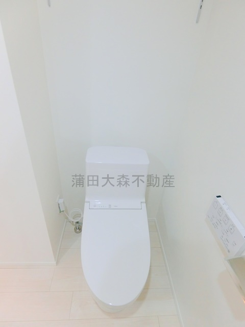 LUORE池上のトイレ|温水洗浄便座付きのトイレ　