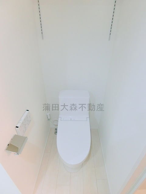 LUORE池上のトイレ|温水洗浄便座付きのトイレ　