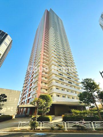 キャナルファーストタワーの外観|2008年1月築。ペットの飼育可能マンションです。