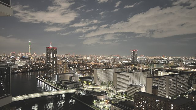 キャナルファーストタワーの展望|夜景