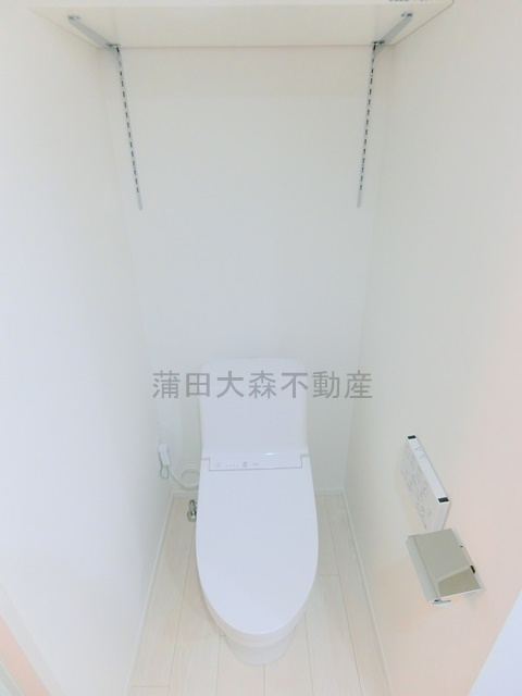 LUORE池上のトイレ|温水洗浄便座付きのトイレ　