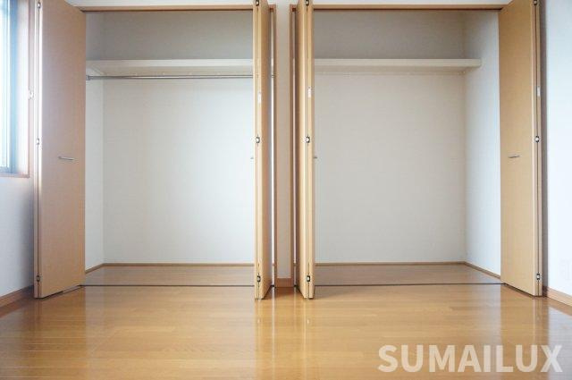 熊本市東区八反田１丁目の賃貸マンションの収納