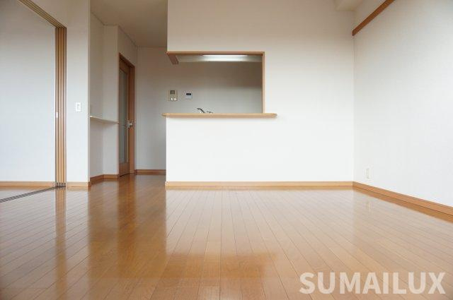 熊本市東区八反田１丁目の賃貸マンションの居間・リビング