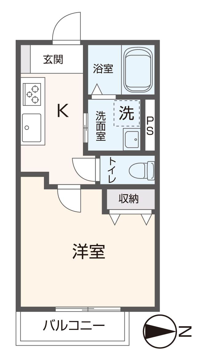 ウィステリアの間取り