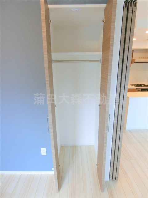 アイル グランデ南大井の収納|収納　クローゼットは小さめですが、他にシューズインや棚収納が充実