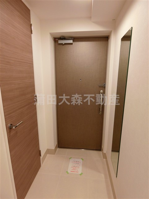 アイル グランデ南大井の玄関