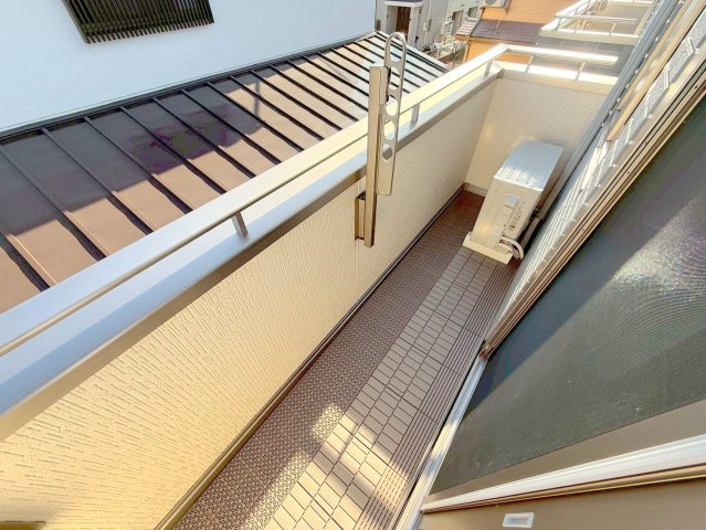 リヴィエール　下井草のバルコニー