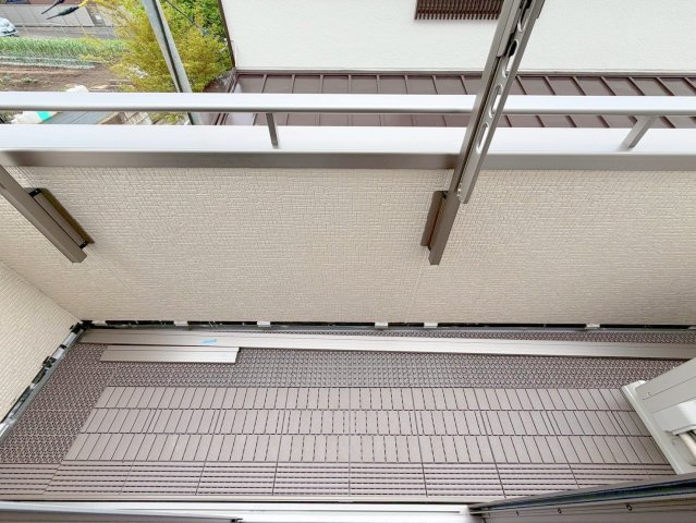 リヴィエール　下井草のバルコニー