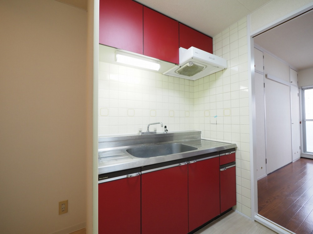 大阪市北区中崎西４丁目の賃貸マンションのキッチン