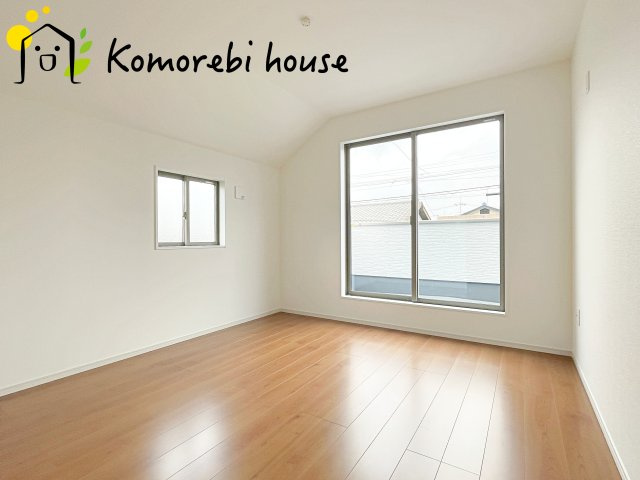 上尾市浅間台　3期　新築一戸建て　01の洋室|個人の部屋や寝室として使える洋室です