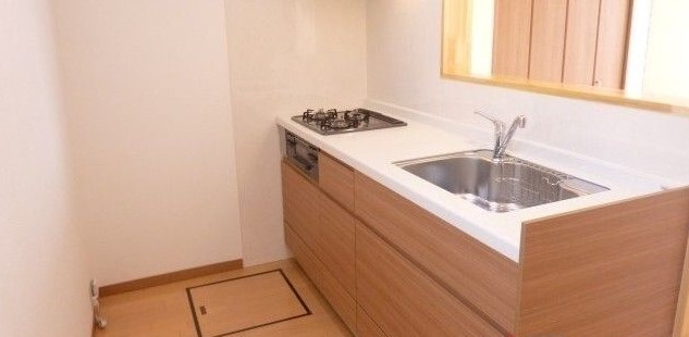 しおんのキッチン|3口コンロ・グリル付のシステムキッチンです♪