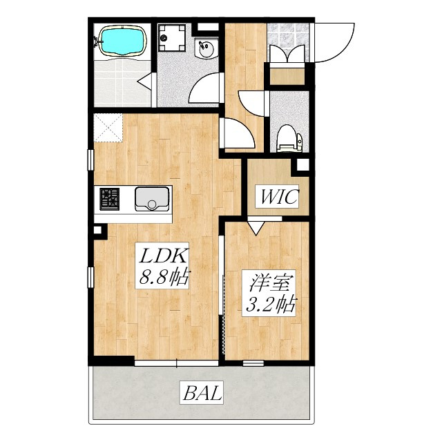 Sepia Palaceの間取り|間取りです☆