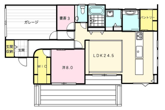 【中古戸建】伊勢崎市韮塚町の間取り|■間取り図｜敷地面積：222.31（約67.24坪）　建物面積：116.76（約35.31坪）