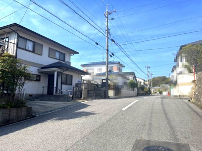 【前面道路含む現地写真】 | 岡崎市滝町字外浦　戸建