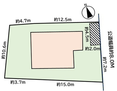 【区画図】 | 岡崎市滝町字外浦　戸建