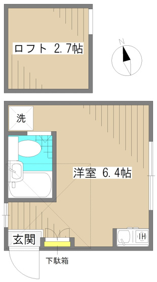【間取り】 | ル・シャトウ江古田