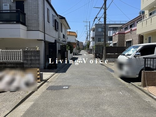【仲介手数料０円】平塚市花水台　新築一戸建ての前面道路含む現地写真|平塚市花水台　新築一戸建て