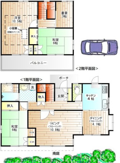 【間取り】 | 緑町MMハウス