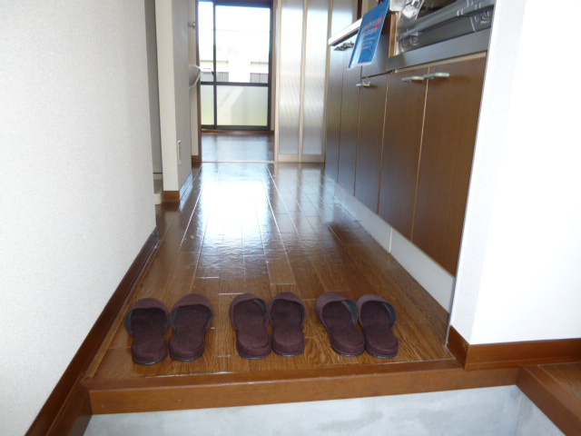 ディアス上小川の玄関