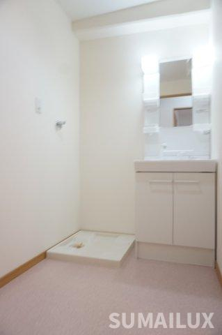 アンクレージュ光の森東の独立洗面台