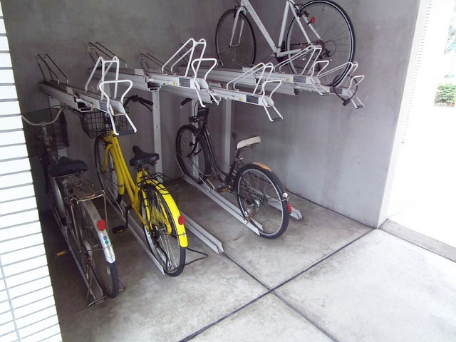 エクセル王子北のその他共用部分|敷地内に駐輪スペースもあります！