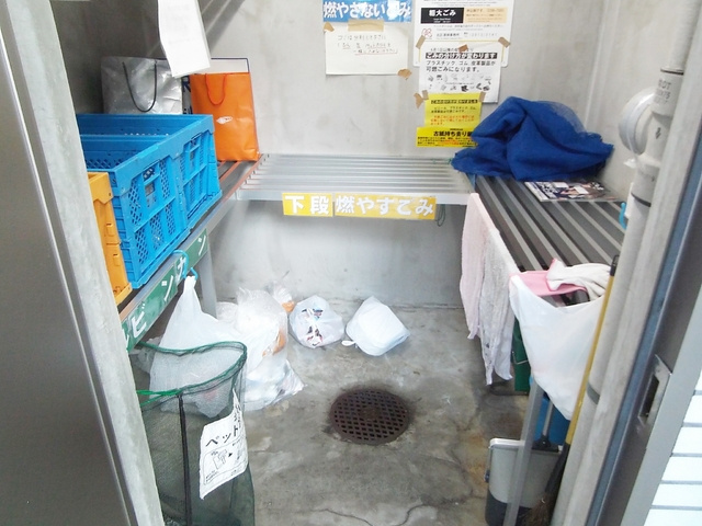 エクセル王子北のその他共用部分|ゴミ置き場も完備しています！