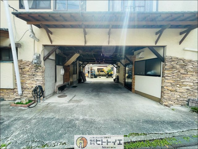 八女市津江土地　建物有の外観