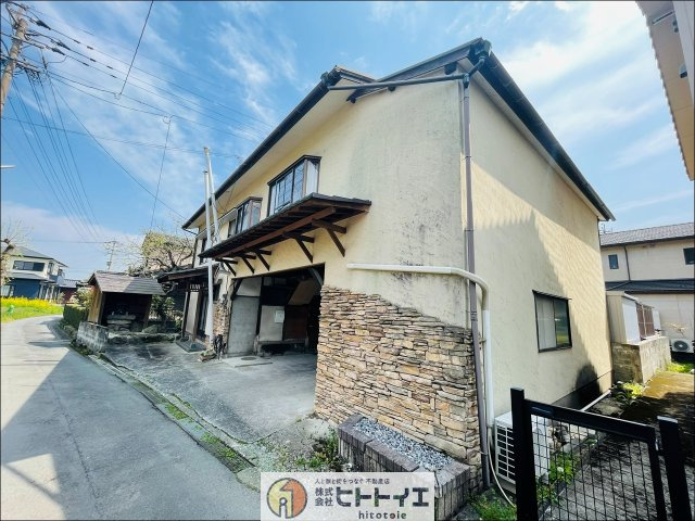 八女市津江土地　建物有の前面道路含む現地写真