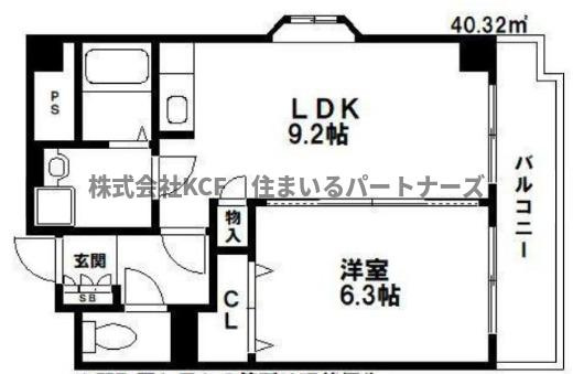センタービレッジ本町の間取り