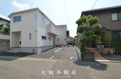 【前面道路含む現地写真】 | 海老名市国分寺台１丁目 新築戸建て 全2棟【仲介手数料無料】