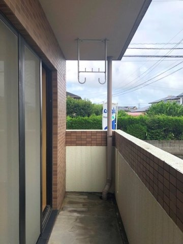 ラピエール亀崎のバルコニー
