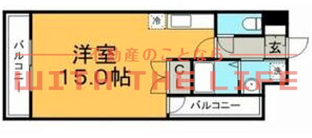 リード中央町【10,000円キャッシュバック対象物件】の間取り