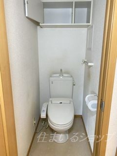サニーレジデンスＦⅢのトイレ|退去時の写真です