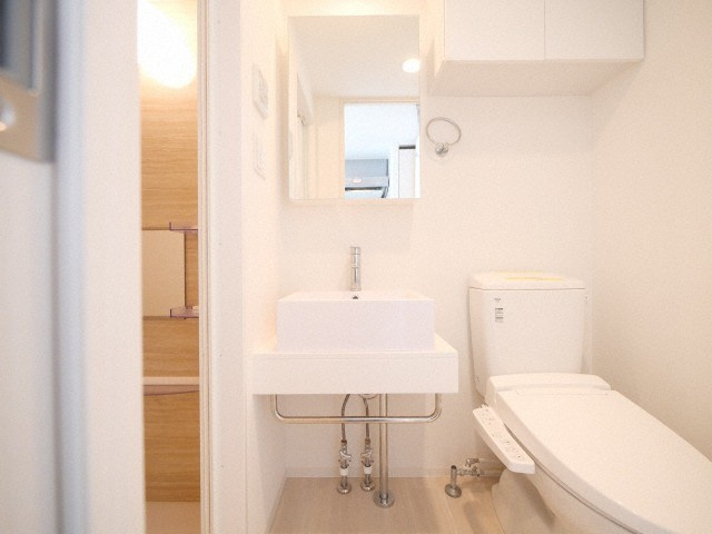 大阪市淀川区東三国１丁目の賃貸マンションの独立洗面台