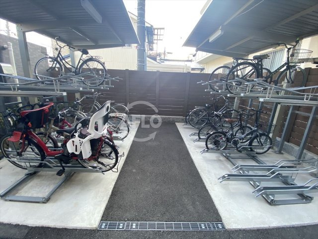 プレサンスロジェ森ノ宮　北中道小学校区のその他共用部分|プレサンスロジェ森ノ宮　駐輪場