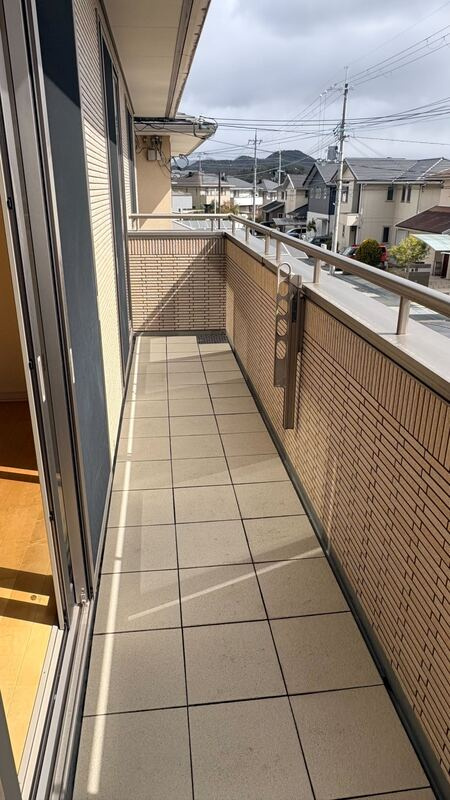 ゆりのき台５丁目戸建てのバルコニー