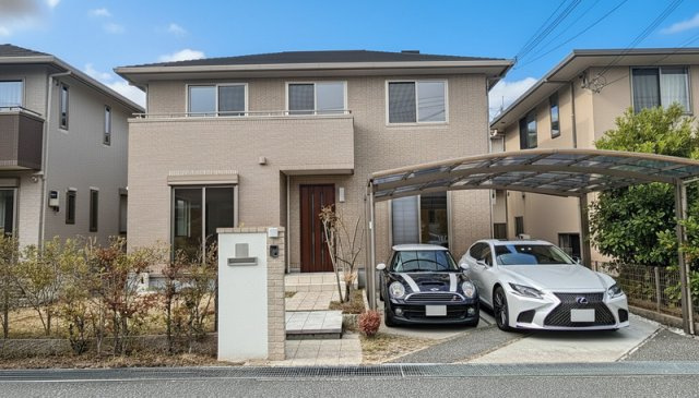 ゆりのき台５丁目戸建ての外観