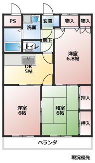 【間取り】 | イーストハイムケン