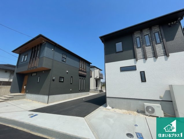 ★5(土)6(日)現地見学可能！★草津市上笠　全3邸の外観|安心の10年保証！外観を美しく保ち、雨水で汚れを落とします！気になることがありましたら、お気軽にお問い合わせください！