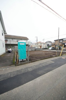 【外観】 | 【仲介手数料無料！！】日野市多摩平6丁目　新築戸建て（全2棟）2号棟　4580万円 | 令和８年４月５日撮影　建築中