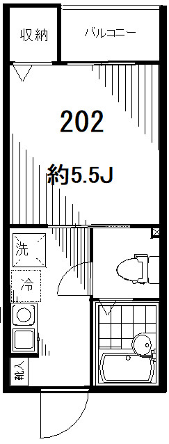 フォセット松戸・上本郷の間取り