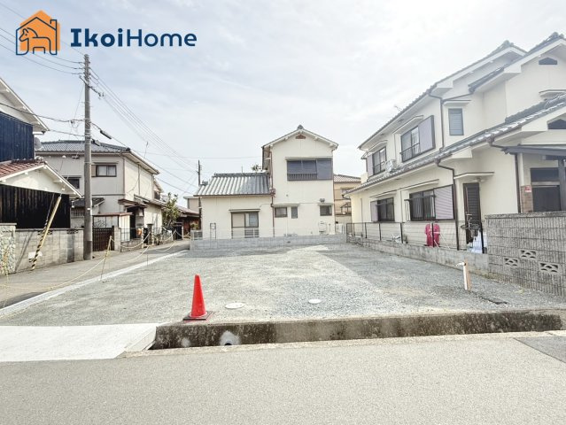 明石市大久保町江井島3期　新築戸建の外観|山電「江井ヶ島」駅まで徒歩７分！駐車場４台（軽自動車・コンパクトカー含めて）可能！