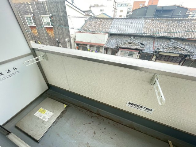 クリエオーレ小若江 ( 近畿大学 一人暮らし )のバルコニー
