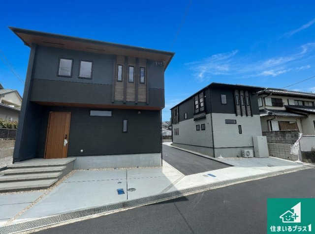 ★草津市上笠　新築一戸建ての駐車場|駐車スペース！散水栓があるので、こまめに愛車を洗えます！
