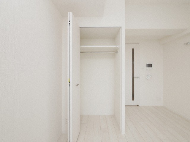 大阪市福島区鷺洲５丁目の賃貸マンションの収納